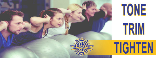 BALL TRAINING AT WORLD SPORTS FITNESS